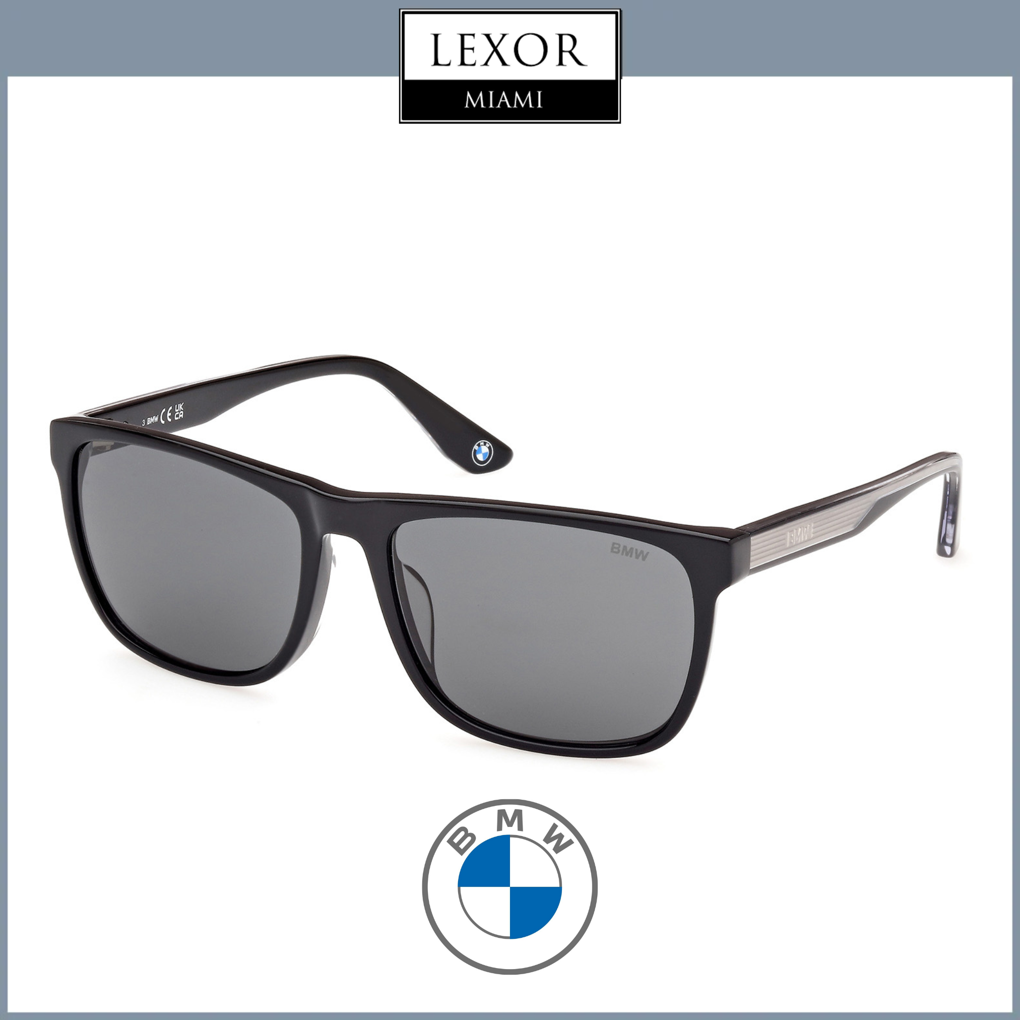 BMW BW0056 H 5901A Polarized Sunglasses for Men & Women - UV Protection Driving Glasses - Stylish Aviator Shades for Outdoor Sports, Beach & Travel