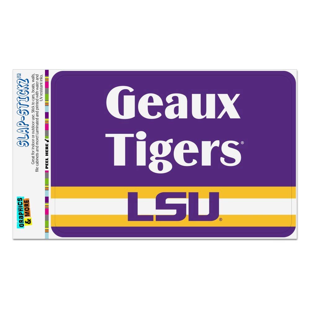 LSU Geaux Tigers Home & Office Decor Sign - Perfect for LSU Fans, Game Rooms, and Louisiana State University Themed Spaces