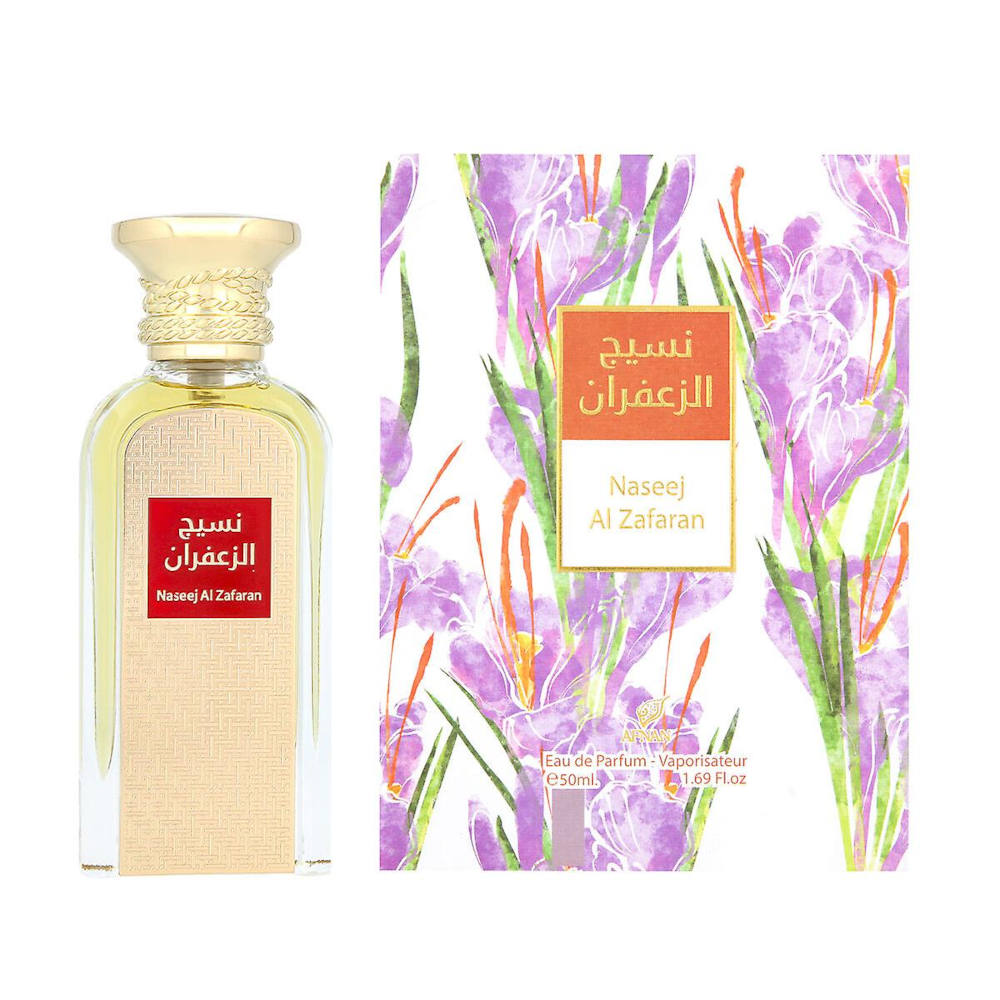 Naseej Al Zafaran Eau De Parfum 50ml for Women - Premium Long-Lasting Floral Scent - Perfect for Daily Wear, Special Occasions & Gift Giving