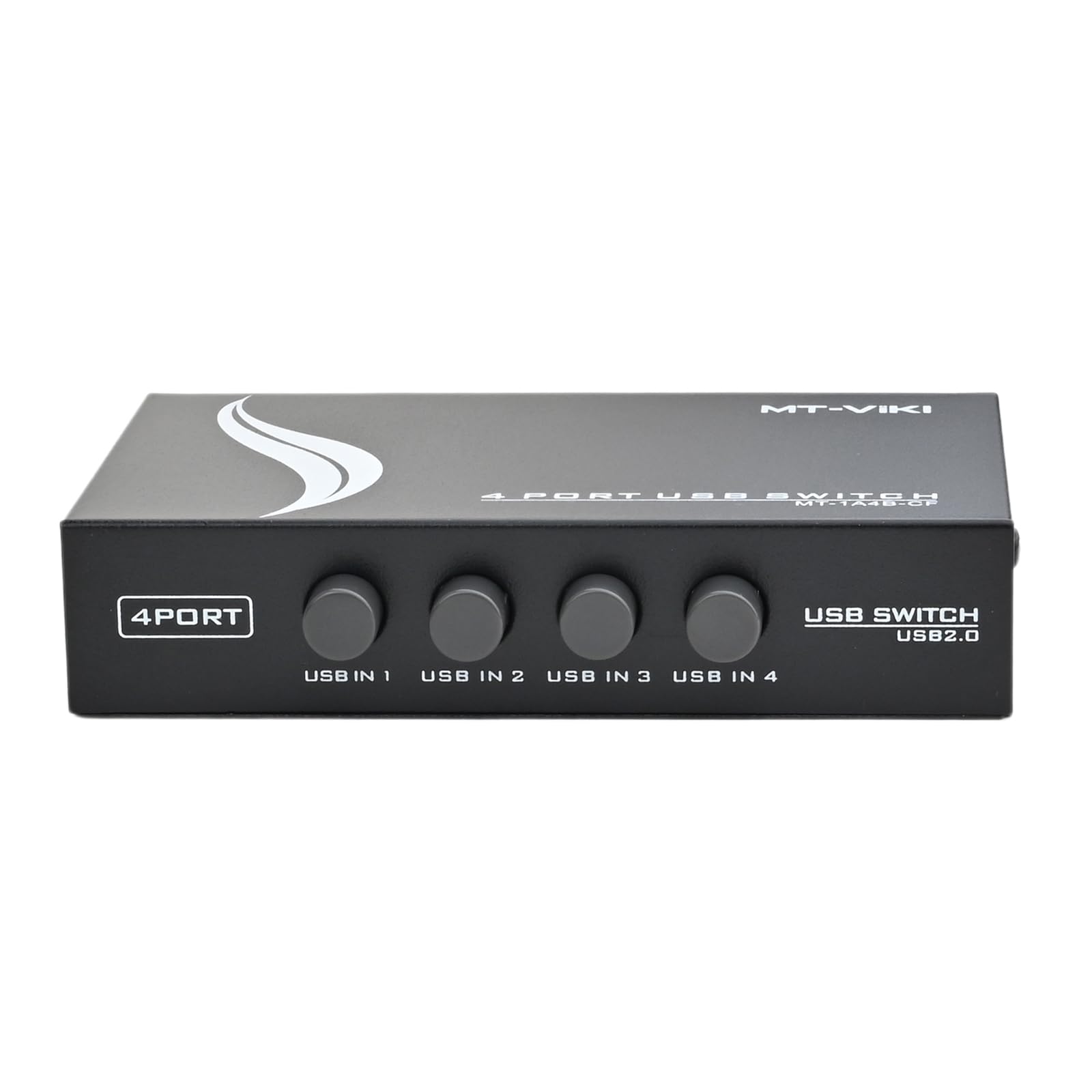 4 Port USB 2.0 Sharing Manual Switch Box Hub - 4-in-1 USB Device Switcher for Printer, Scanner, Camera & Keyboard | Perfect for Home Office & Multi-Device Setup