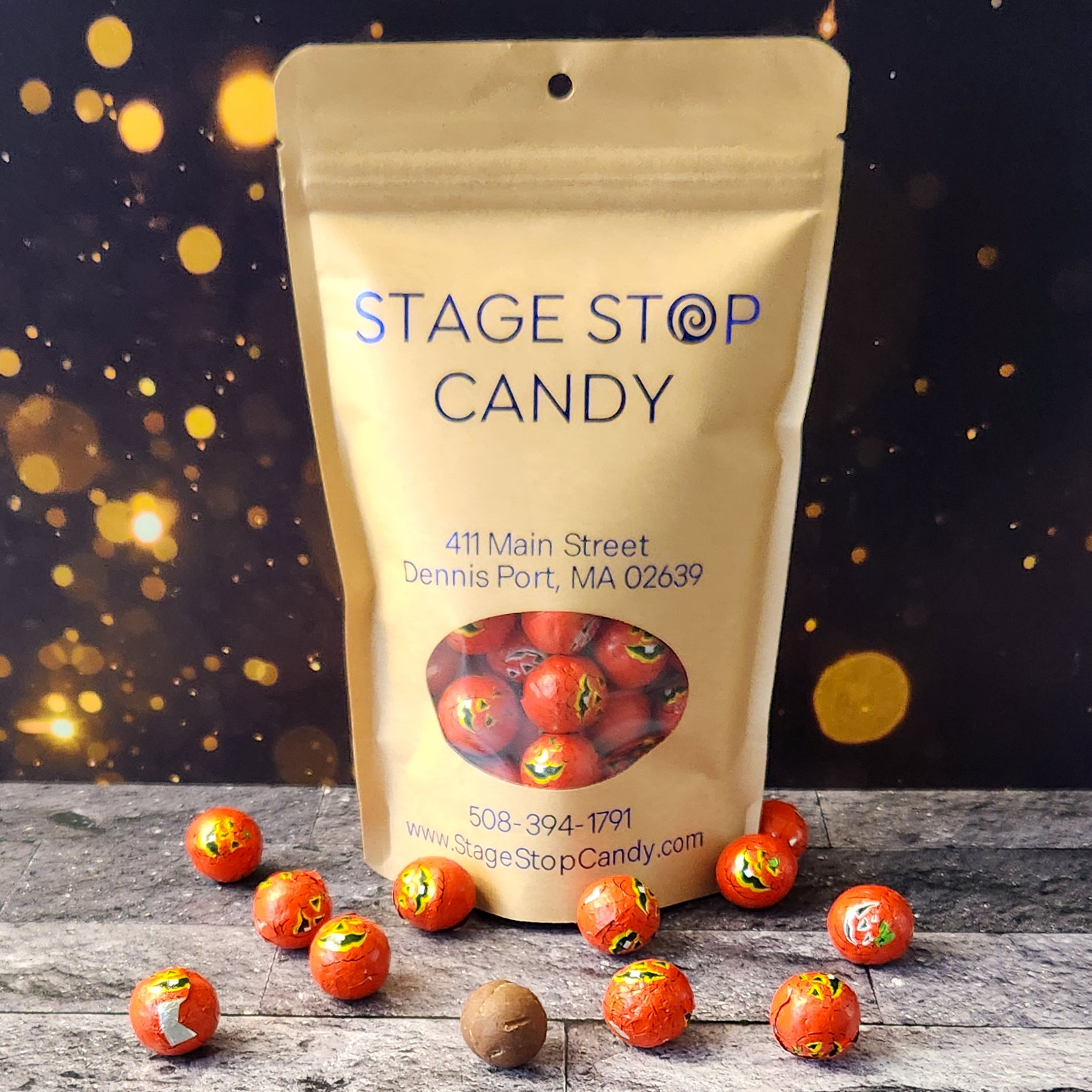 Premium Foiled Chocolate Halloween Balls - Assorted Flavors for Trick or Treat, Party Favors & Holiday Gifting (12-Pack) | Perfect for Halloween Parties, Classroom Treats & Spooky Celebrations
