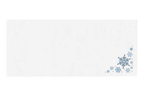 White w/ Snowflakes Design