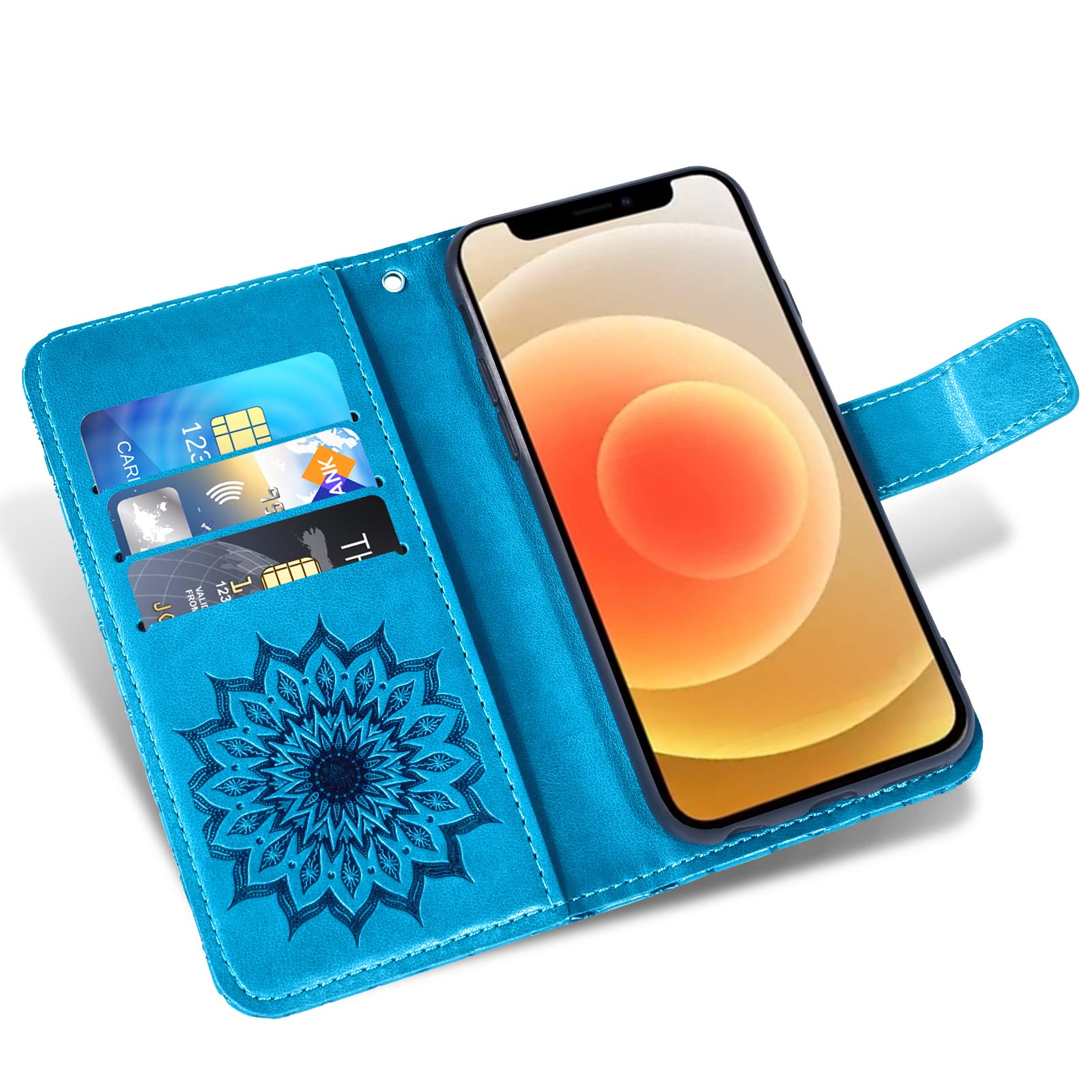 Premium Leather Wallet Case for iPhone 12 Mini 5.4