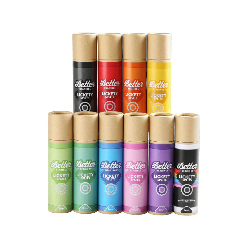 High-Quality Bearings & Lickety Splits - Premium Skateboard & Roller Skate Components for Smooth Performance | Perfect for Skate Parks, Roller Rinks & Outdoor Sports