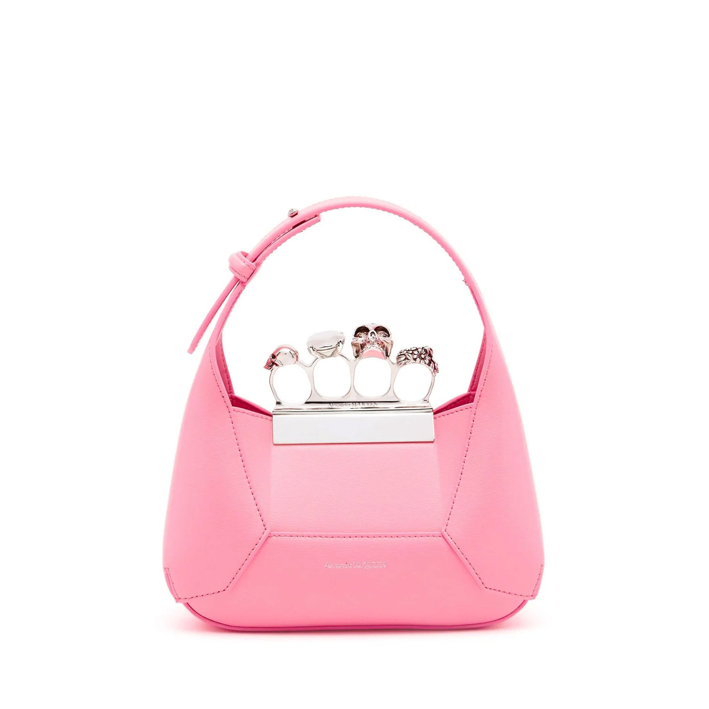 Sparkling Hobo Mini Bag in Fluro Pink - Elegant Crossbody Purse for Women, Perfect for Parties, Dates & Night Out