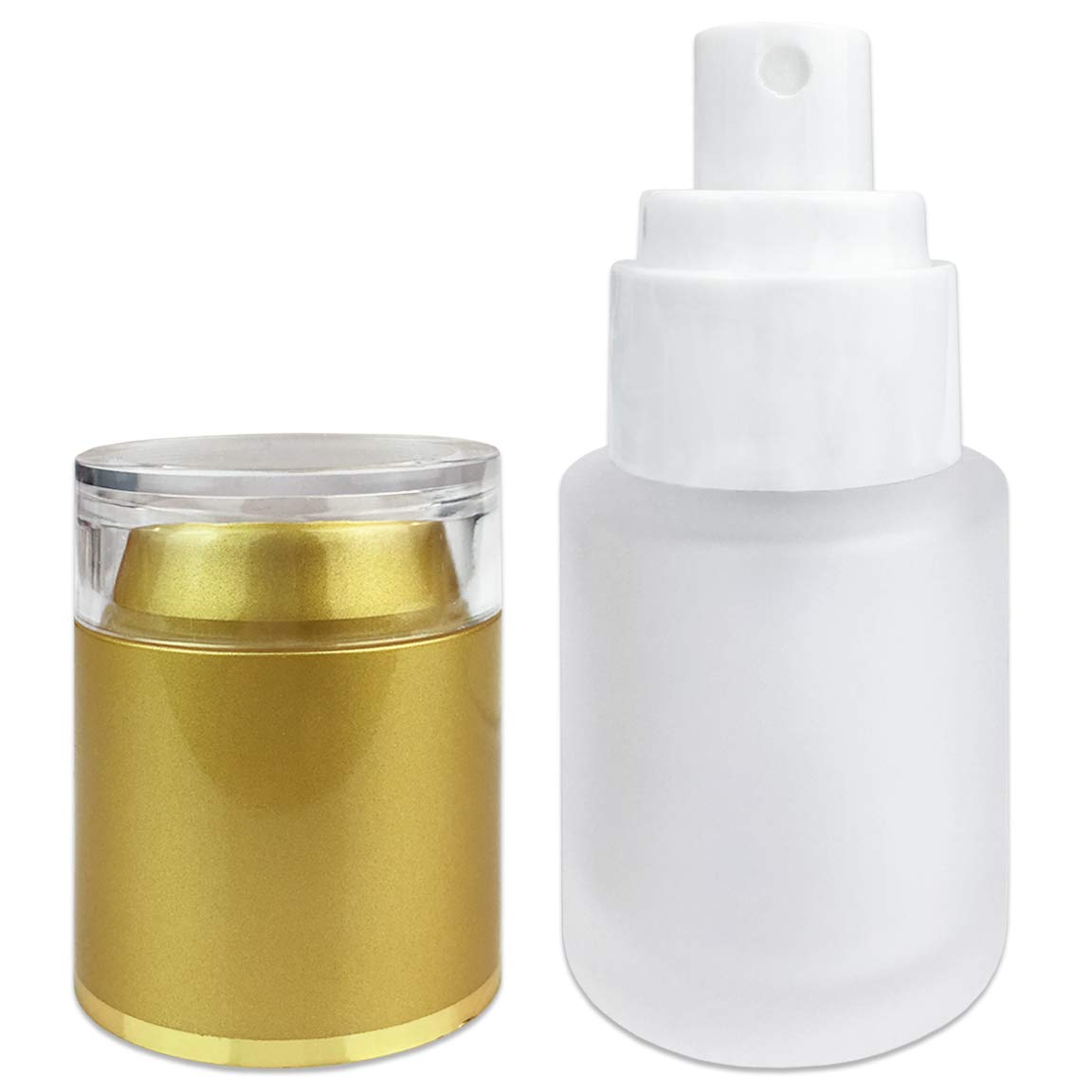 Premium Refillable Gold Frosted Glass Spray Bottles (20ml, 4-Pack) with Fine Mist Atomizer - Travel-Friendly for Perfume, Essential Oils, Aromatherapy & DIY Beauty Products | Perfect for Home, Salon & On-The-Go Use