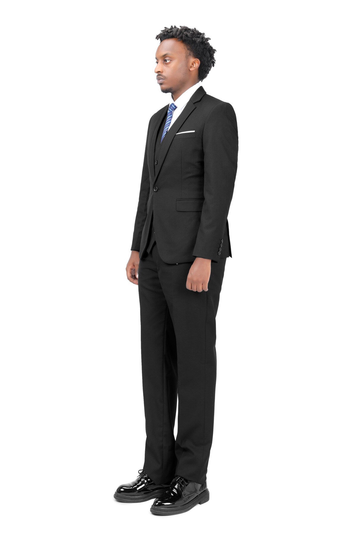 Stylish Black One-Button Casual Blazer for Women - Perfect for Office Wear, Business Meetings & Formal Events