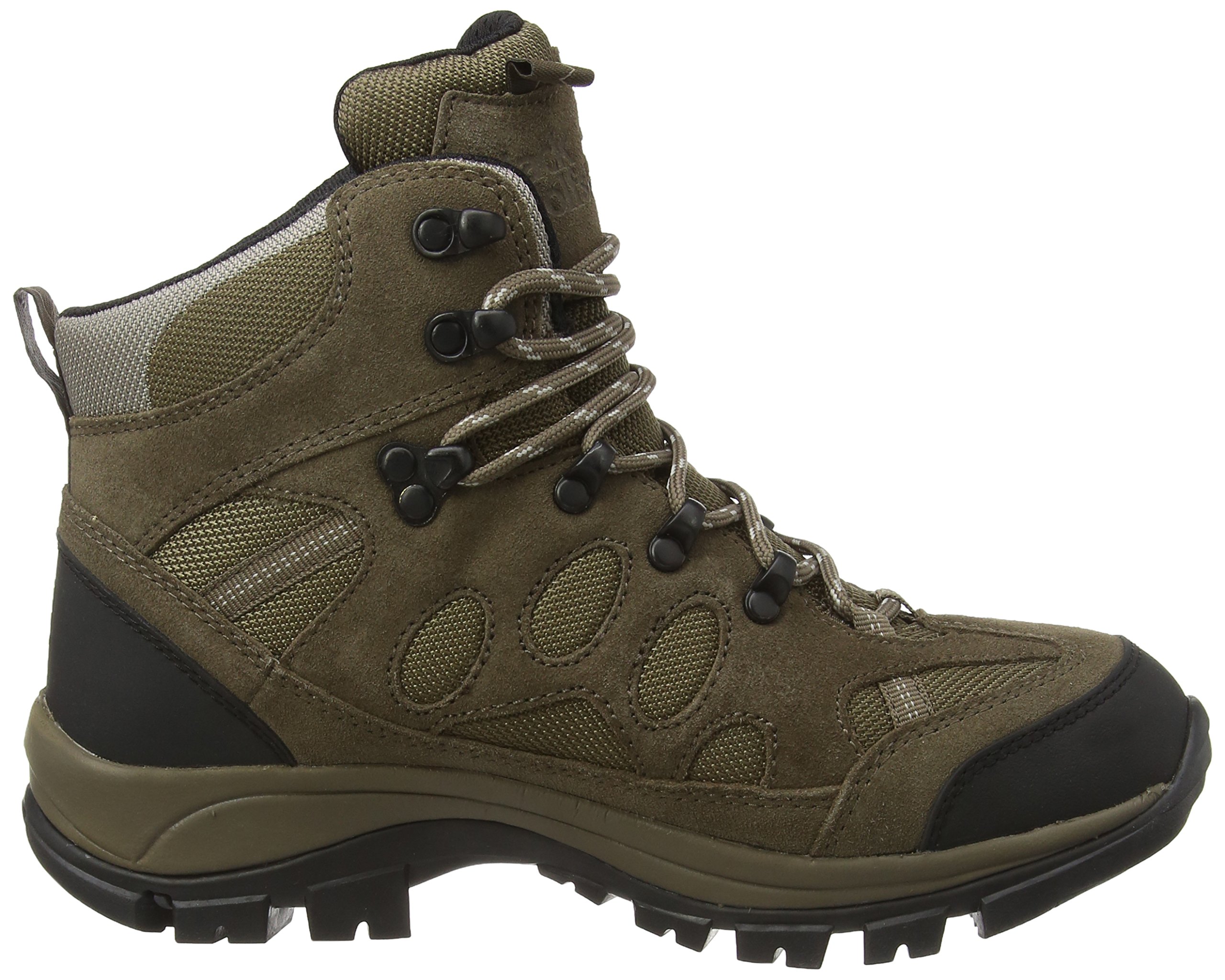 Jack Wolfskin Women's High Rise Hiking Shoes - Waterproof Lightweight Trail Running Shoes for Outdoor Adventures, Trekking & Mountain Climbing