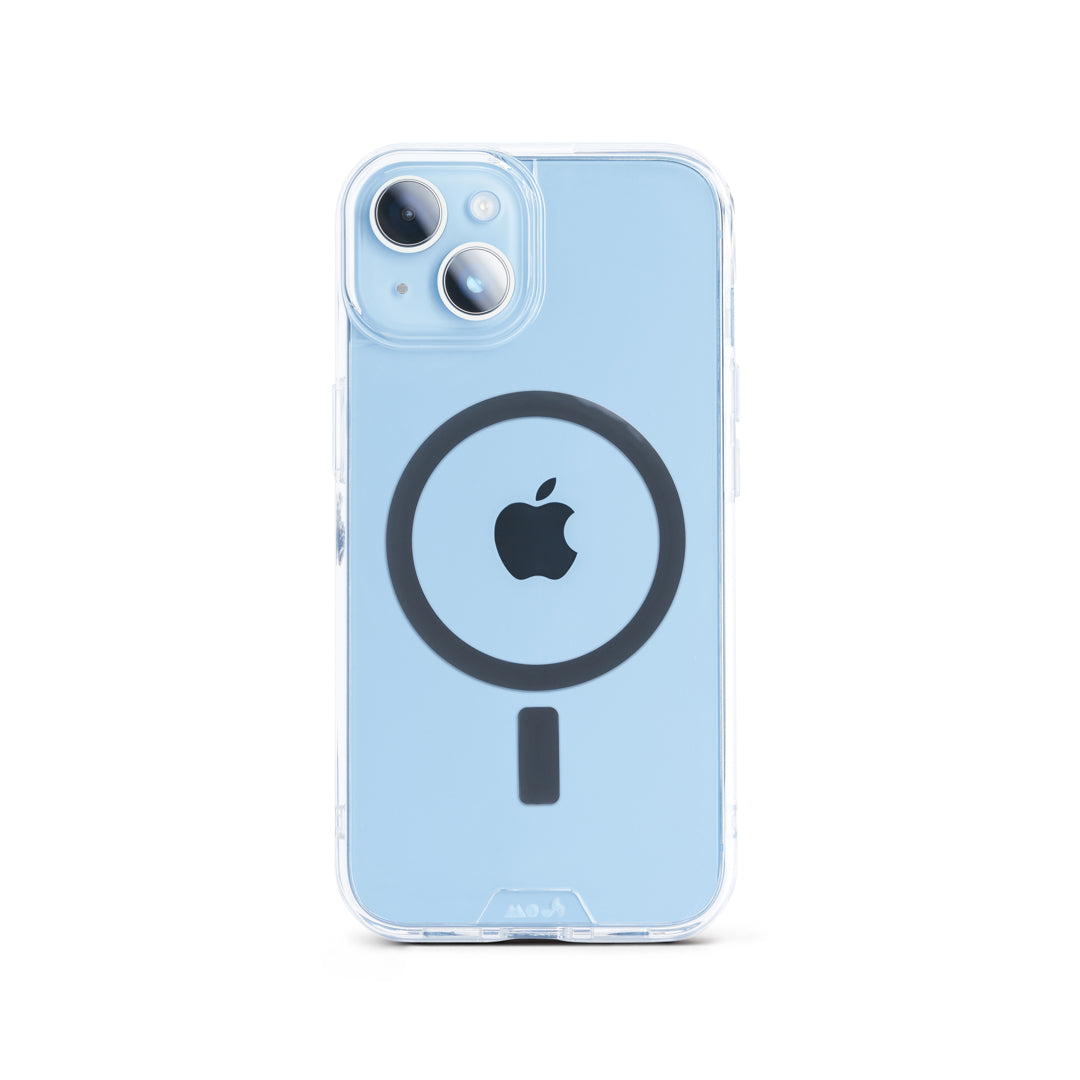 MagSafe® Compatible Clear Phone Case for iPhone 14/13/12 - Shockproof & Scratch-Resistant - Perfect for Everyday Use, Travel & Outdoor Activities