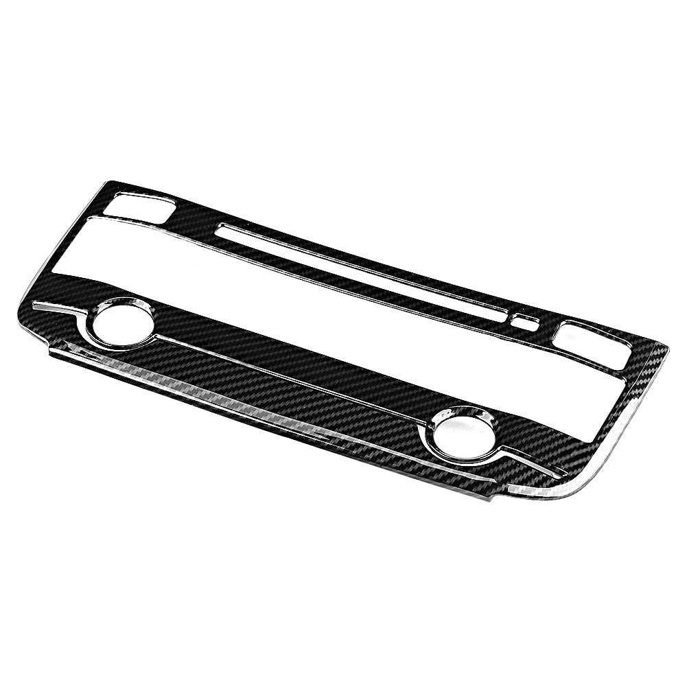 Carbon Fiber AC Center Frame Trim for Jaguar XE XF - Premium Car Interior Upgrade for Enhanced Style & Comfort