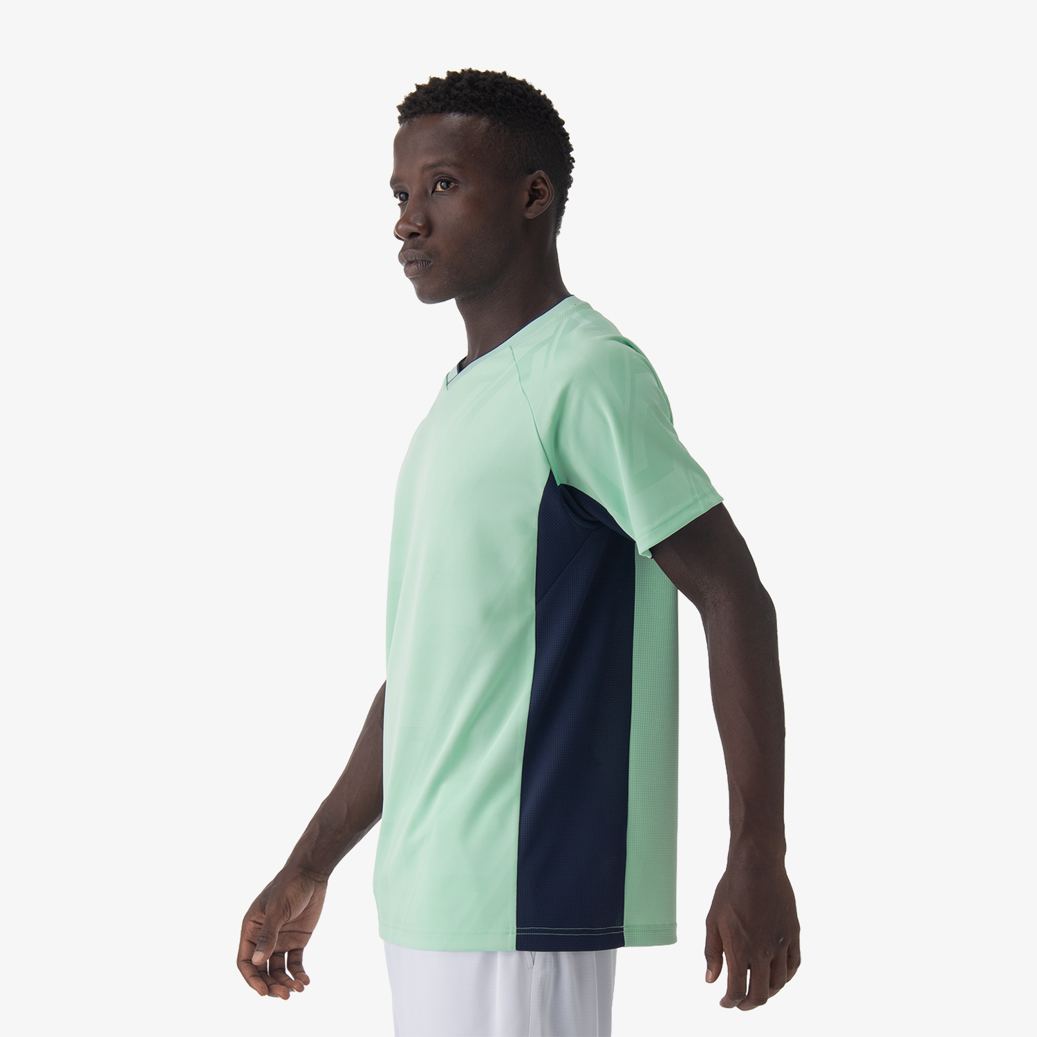 Yonex Men's Crew Neck T-Shirt 10632 - Breathable Cotton Casual Shirt in Peppermint Green for Tennis & Everyday Wear
