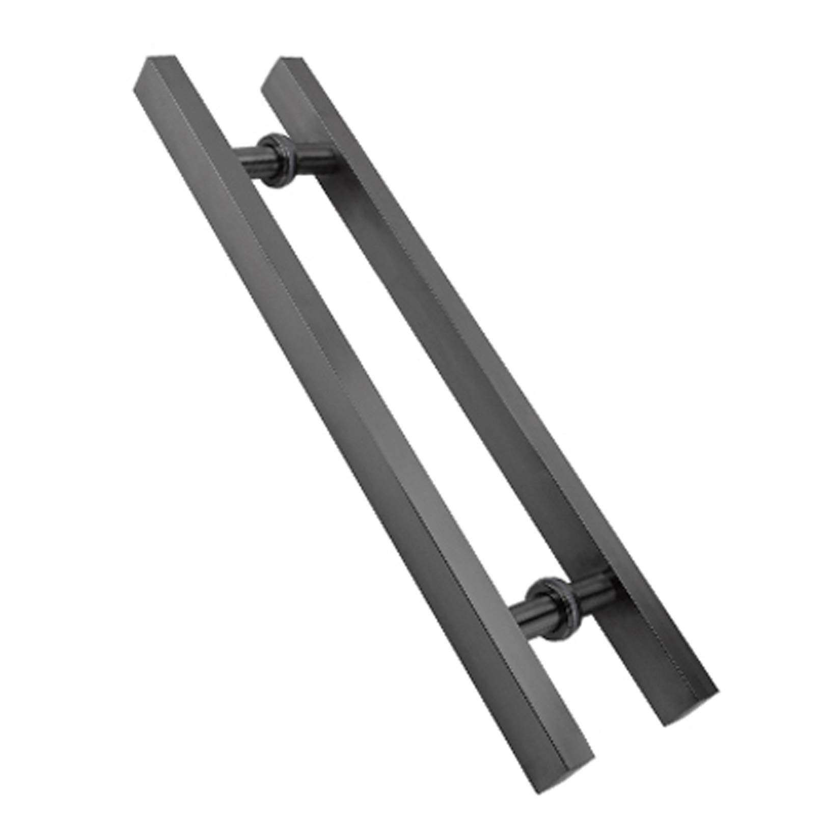 Heavy Duty Stainless Steel Sliding Barn Door Handle - T Bar Shower Pull Push Handles for Bathroom, Glass Shed & Office Doors (7 Sizes) - Ideal for Hotels, Homes & Commercial Spaces