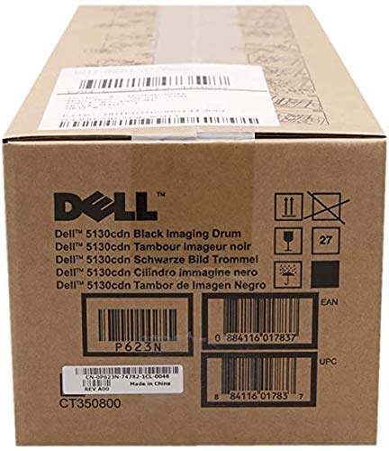 Dell P623N Black Imaging Drum Kit Replacement for Dell 5130cdn & C5765dn Color Laser Printers | High-Quality Toner Cartridge | Perfect for Office & Home Printing Needs