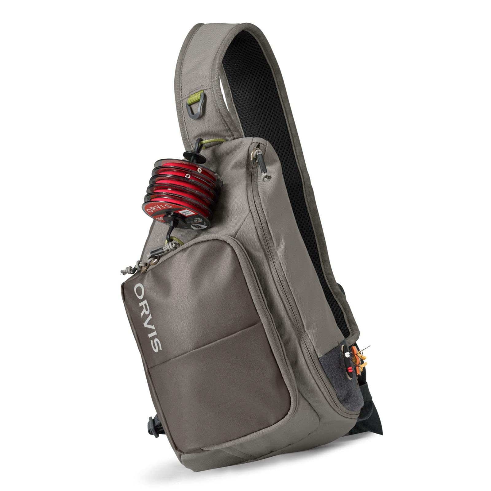 Orvis Mini Sling Pack (26B2) - Eco-Friendly Fly Fishing Shoulder Bag with 5L Capacity | 100% Recycled CORDURA Fabric & TPU Coating | Compact Tackle Backpack for Fishing Gear Storage | Perfect for Streamside Access & Outdoor Adventures