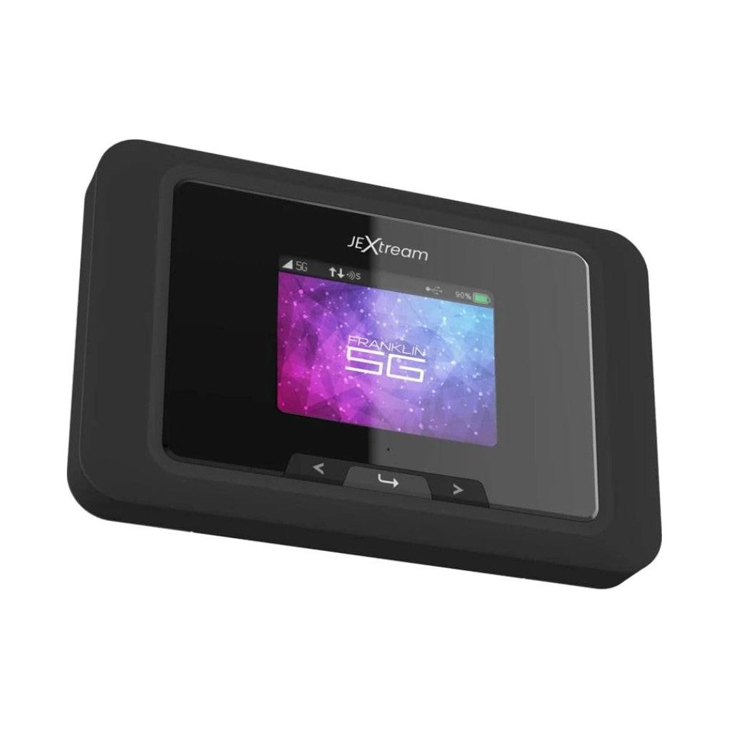 Franklin Wireless JEXtream RG2100 5G WiFi 6 Mobile Hotspot Router for T-Mobile - Portable High-Speed Internet for Travel, Remote Work & Online Gaming - Black