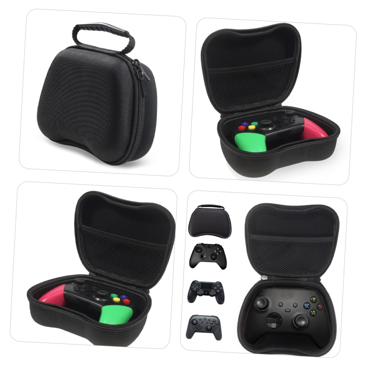 GAROZATION Hard Travel Case for Nintendo Switch Pro Controller - Portable Protective Storage Bag for Gaming Controllers | Durable Carrying Case for Travel, Home & Outdoor Use