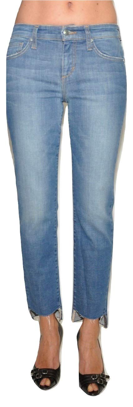 Joe's Jeans High Rise Straight Ankle Raw Hem Denim Pants for Women - Nessa Wash | Comfortable Stretch Jeans for Casual Wear & Everyday Outfits