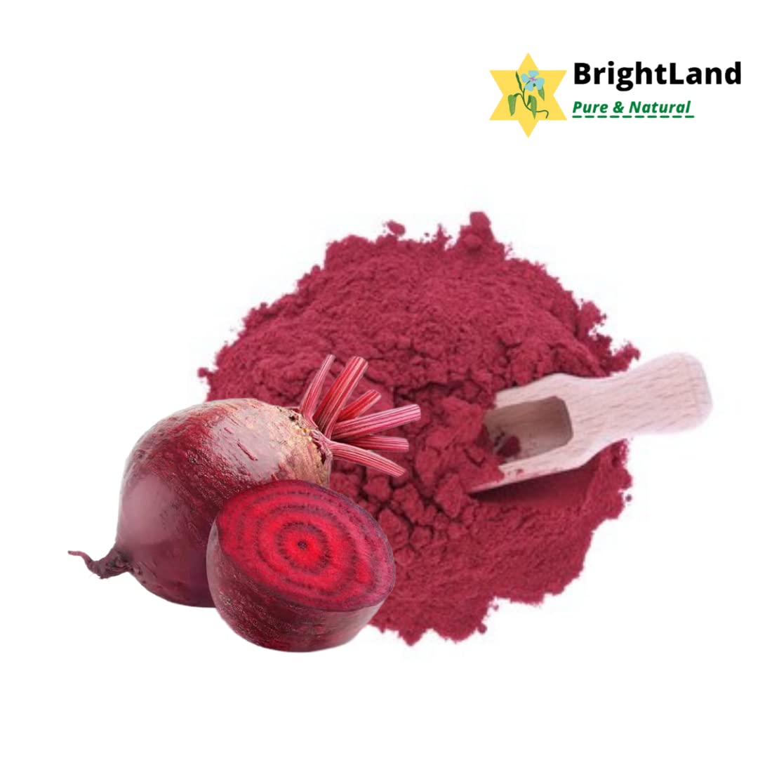 Brightland Wild Amba Haldi Kasturi Turmeric Powder with Orange Peel, Beetroot & Lemon Peel - 100g Each (400g Total) - Natural Face Mask & Hair Treatment for Glowing Skin & Healthy Hair - DIY Beauty Care for Spa Days & Self-Care Routines
