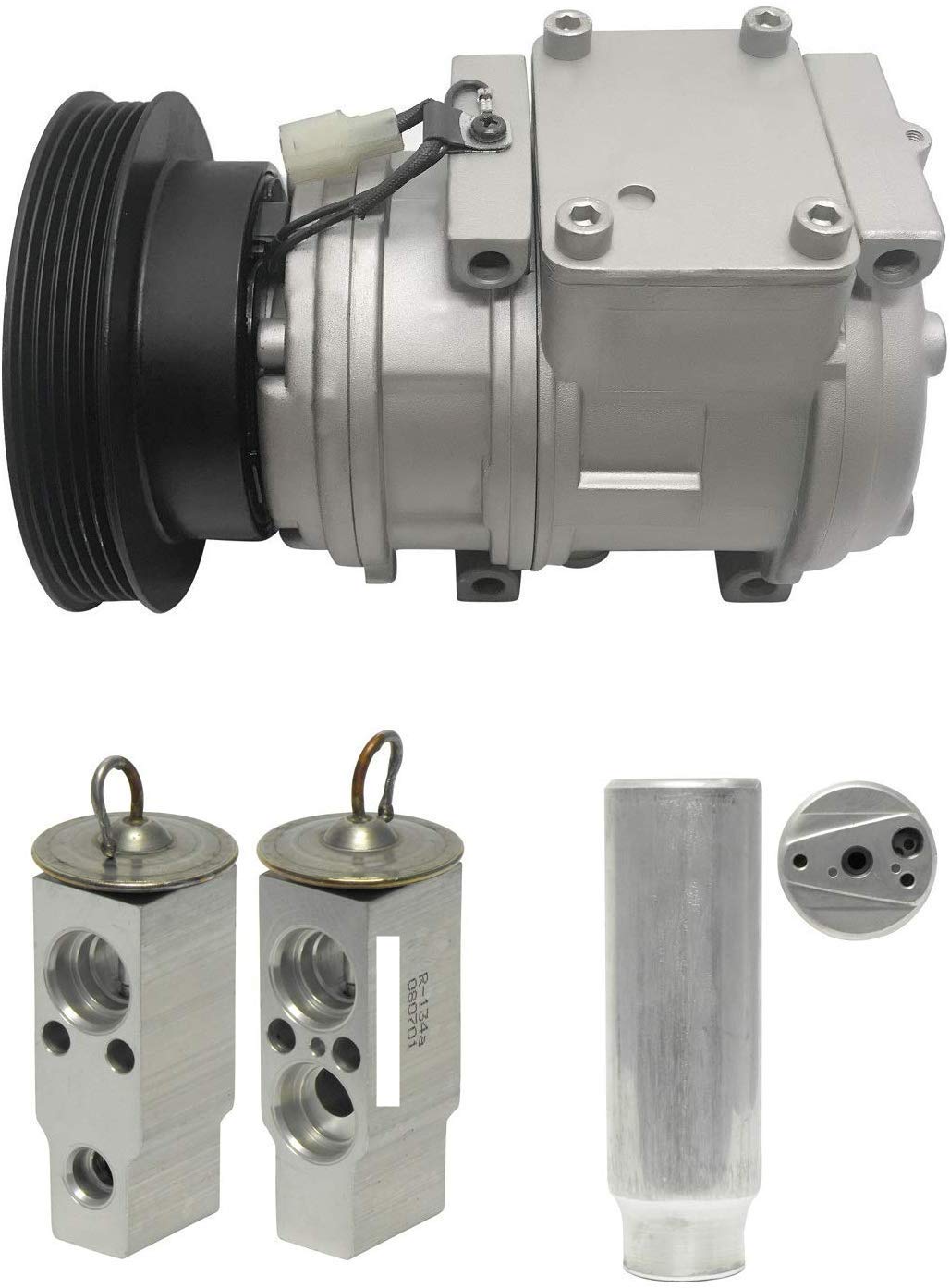 RYC Automotive A/C Compressor & Clutch Kit KT AI34 - Compatible with Multiple Car Models | Perfect for AC Repair & Summer Cooling System Maintenance
