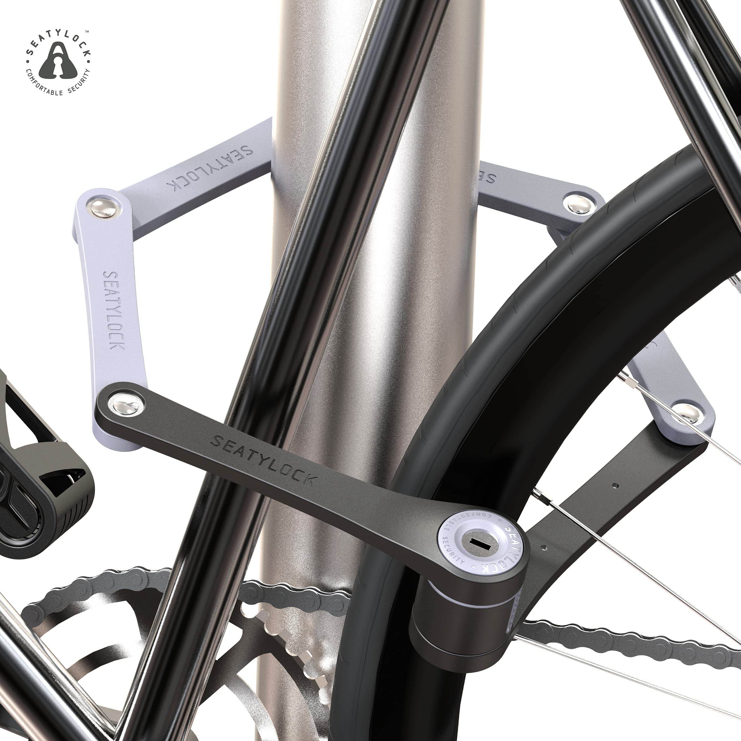 **FoldyLock Compact Folding Bike Lock – Award-Winning Lightweight High-Security Bicycle Lock – Heavy Duty Anti-Theft with Keys & Case for Bikes, Scooters – Perfect for Commuting, Travel & Urban Cycling**