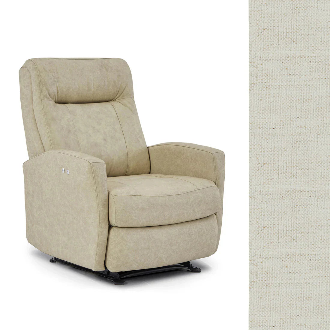 Best Costilla Power Swivel Glider Recliner Chair - Ergonomic Massage & Heated Living Room Chair for Home Theater, Nursery, Bedroom Relaxation
