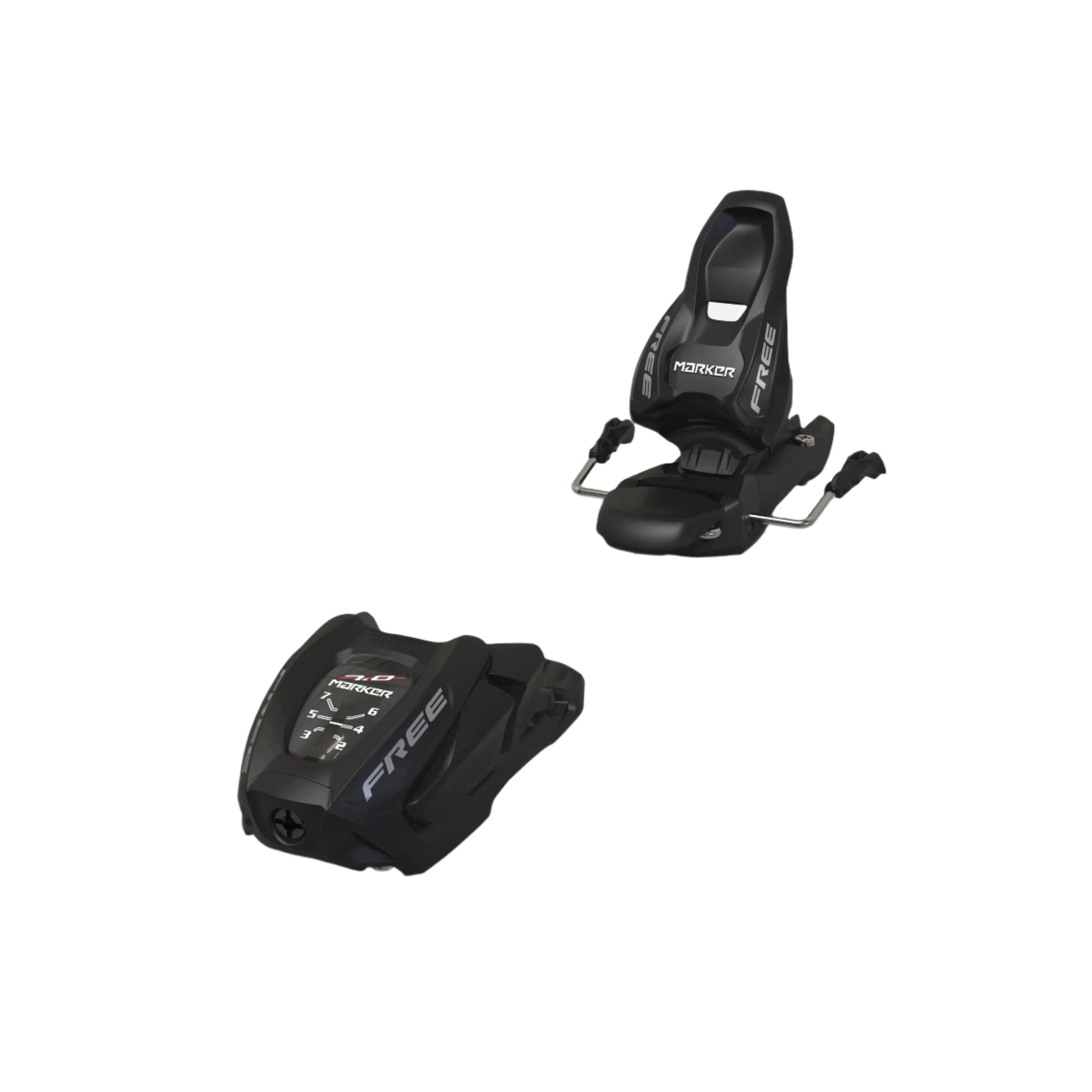 2025 Marker Free 7 Ski Bindings - Lightweight Alpine Touring Bindings for Backcountry Skiing & Freeride Adventures