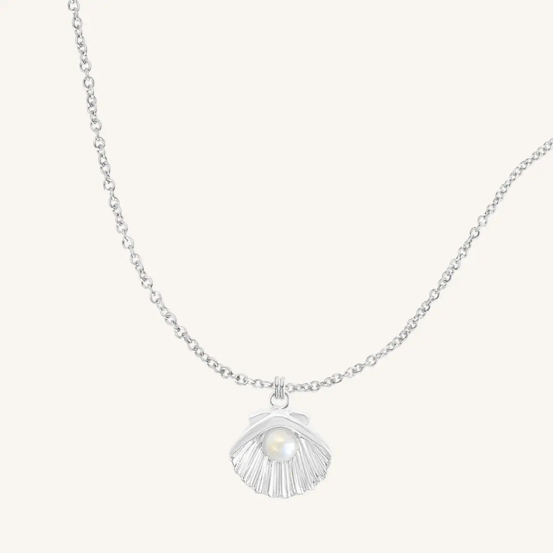 Elegant Shore Pearl Necklace for Women - Genuine Freshwater Pearls, 18K Gold Plated - Perfect for Weddings, Parties & Special Occasions