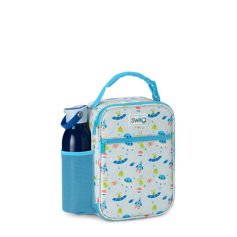 Space Camp Themed Insulated Lunch Box for Kids - Reusable & Leak-Proof Bento Bag for School, Work & Outdoor Activities