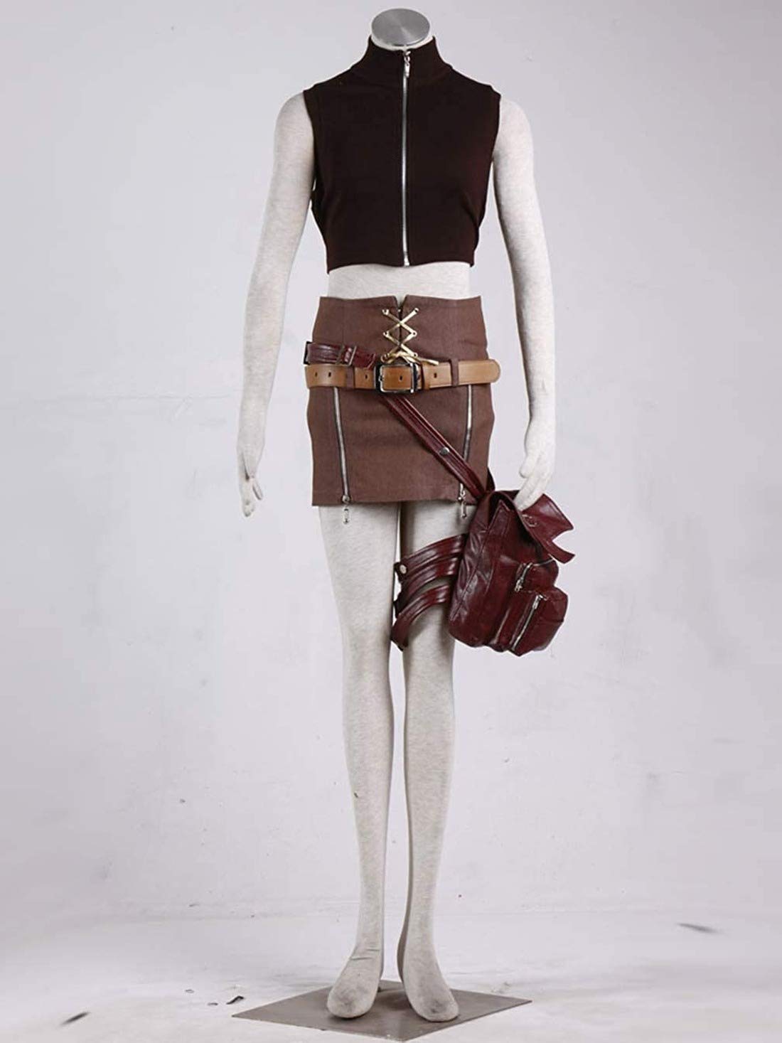 Final Fantasy XIII Lightning Cosplay Costume Full Set - Eclair Farron Outfit for Halloween, Cosplay Events & Anime Conventions