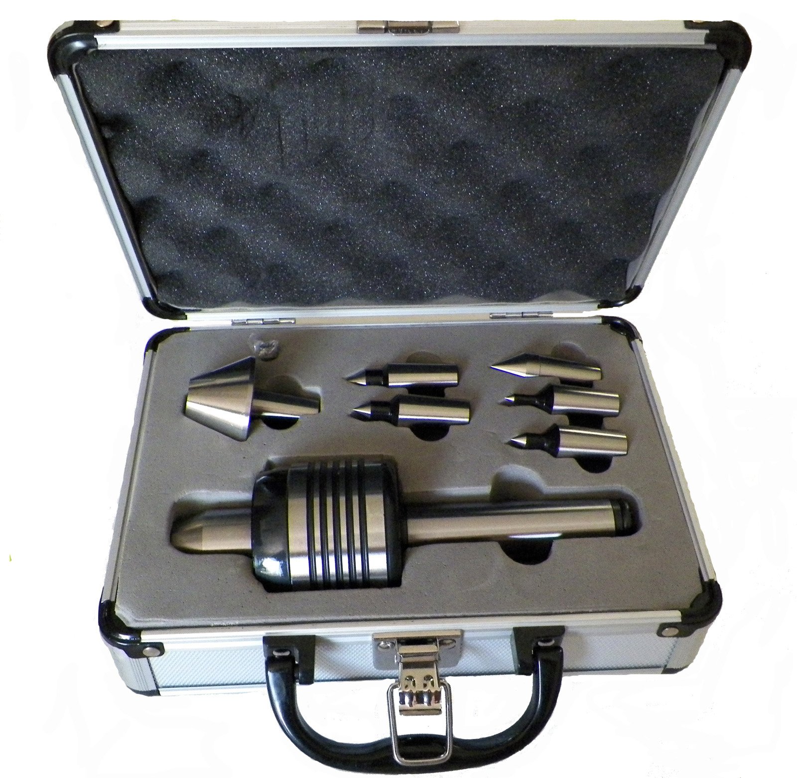 MT2 Precision Interchangeable Live Center Set - Morse Taper 2 for Metal Lathe - Perfect for Turning, Drilling & Milling Operations in Machine Shops