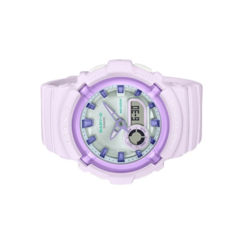 Casio Baby-G BGA-280SW-6ADR Analog Digital Purple Women's Watch - Stylish & Durable for Sports, Fitness & Everyday Wear