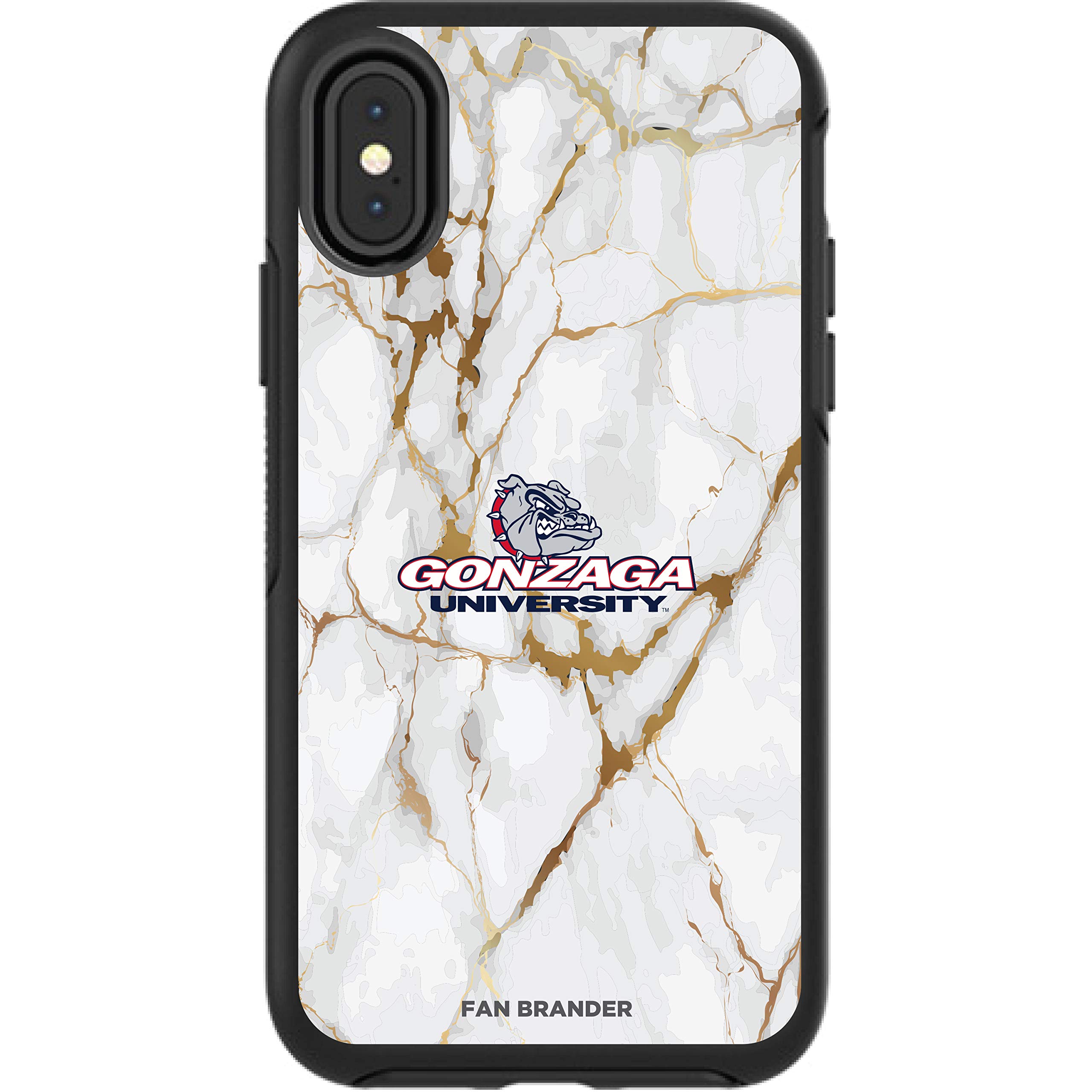 NCAA OtterBox Symmetry iPhone Case - White Marble Design for Apple iPhone | Durable Protection for Daily Use