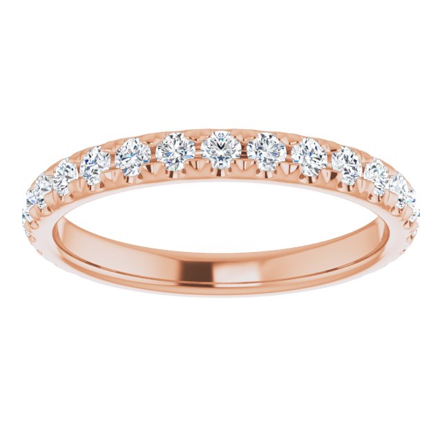 0.62 Carat Round Cut Diamond Comfort Fit Wedding Band for Men & Women - Perfect for Engagement, Anniversary & Everyday Wear