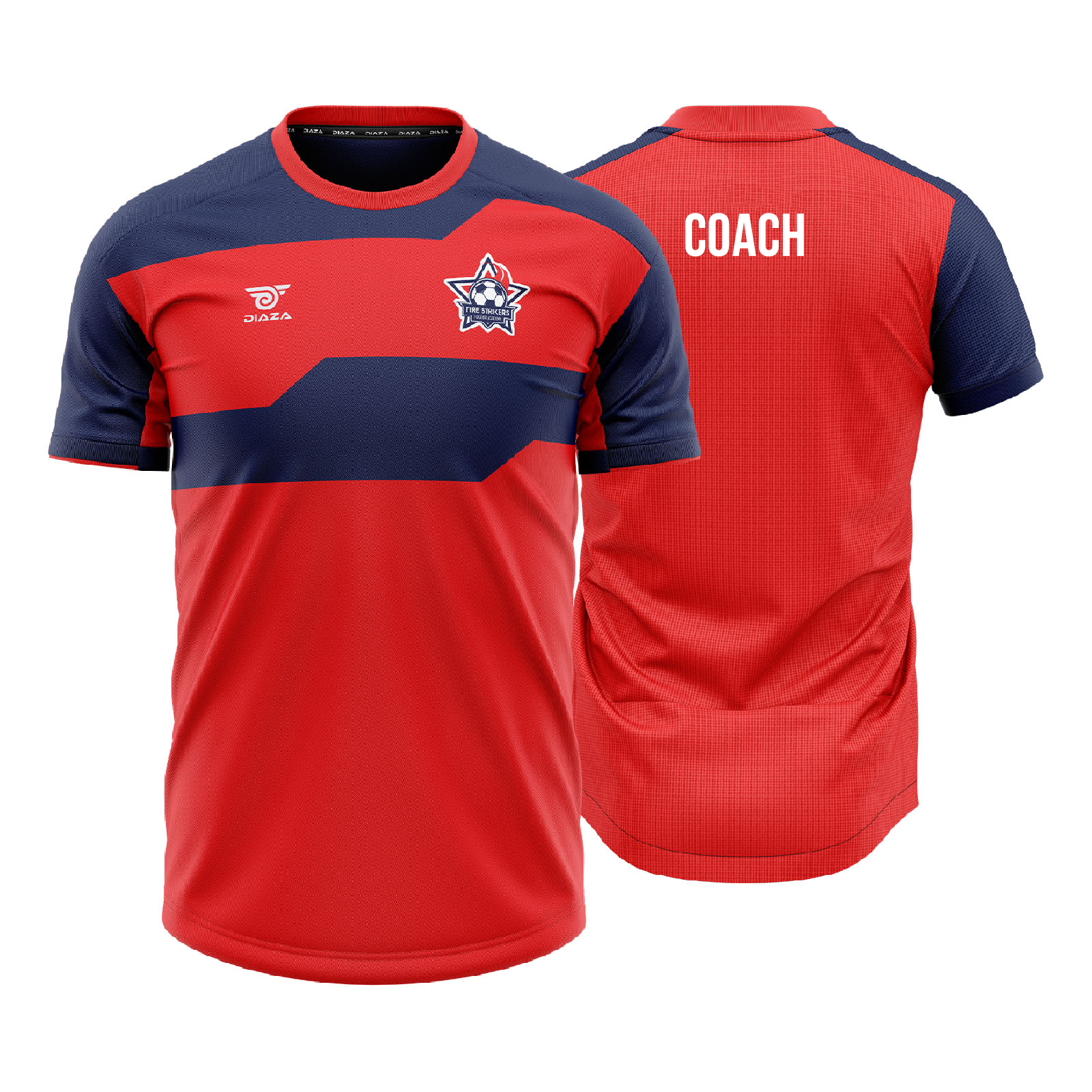 COACH Men's Vintage Jersey - Fire Strikers Collection | Retro Baseball Shirt for Casual Wear & Sports Fans | Perfect for Game Day & Street Style