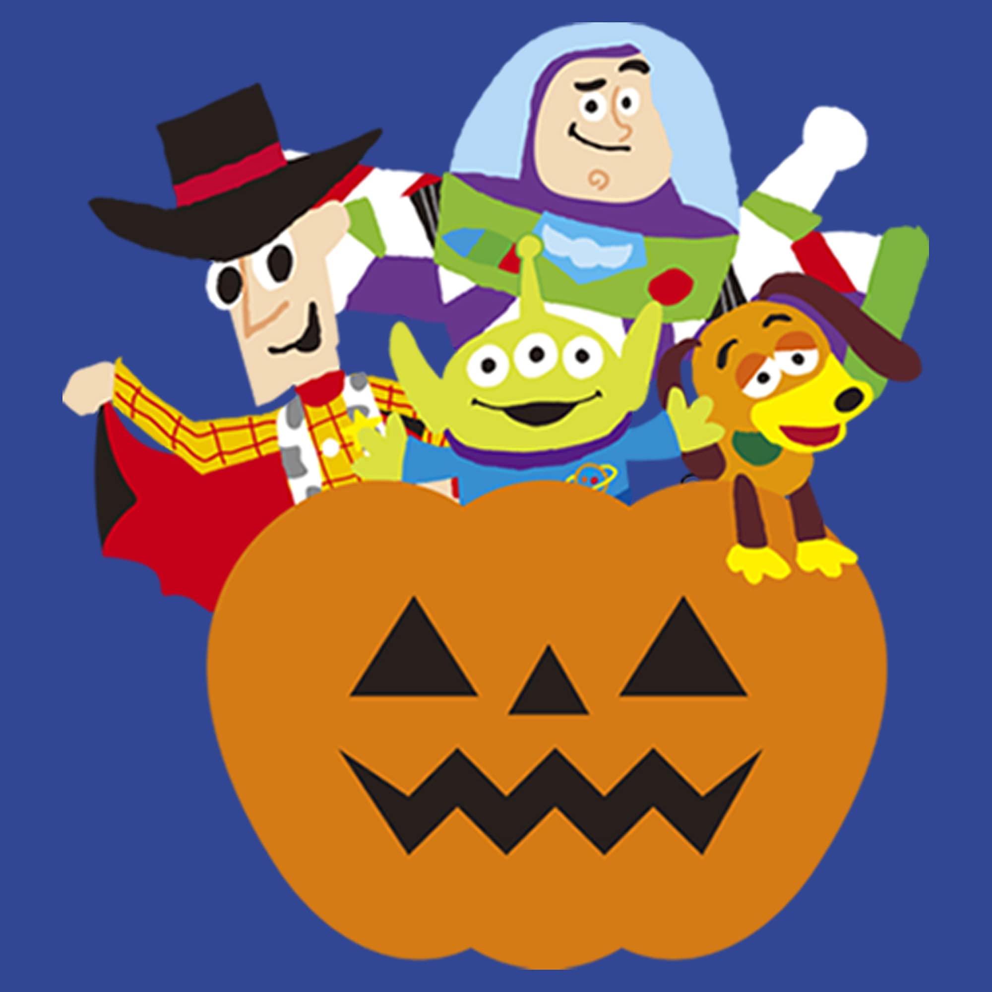 Junior's Toy Story Halloween Toy Treats T-Shirt for Kids | Disney Pixar Costume Party Outfit | Perfect for Trick or Treating, Halloween Parties & Character Dress Up