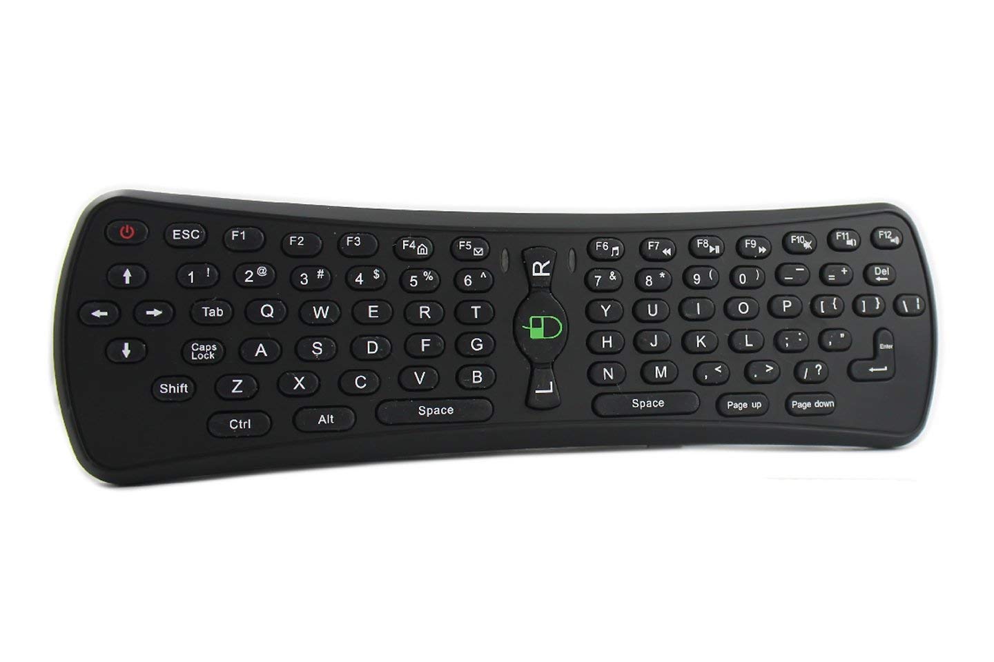 SANOXY 2.4GHz Wireless Air Keyboard and Mouse Combo with 3D Gaming Support - Ergonomic for PC, Laptop, Android TV & Smart Devices - Perfect for Home Office, Gaming & Media Center Control