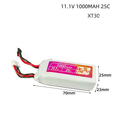 xt30 11.1v 1000mah battery
