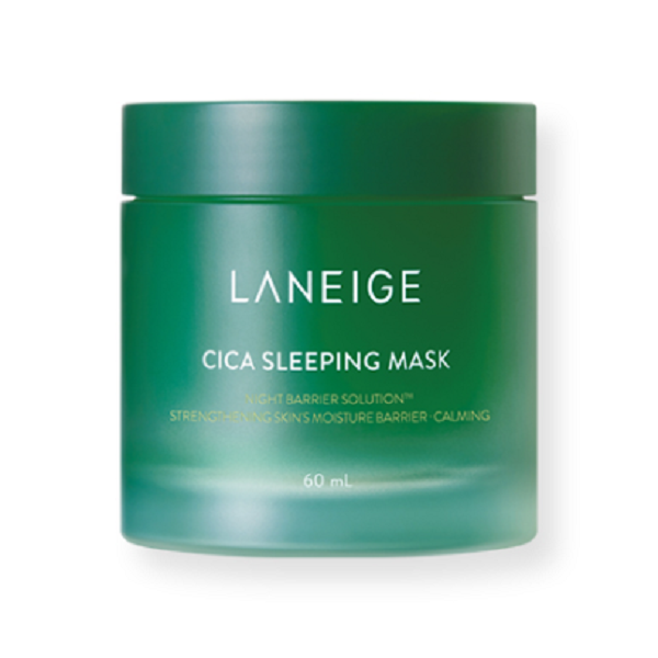 LANEIGE Cica Sleeping Mask - Overnight Repair & Hydrating Face Mask for Dry & Sensitive Skin | Korean Skincare for Nighttime Skin Recovery & Soothing