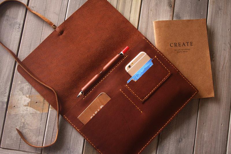 Custom Leather Case for MacBook Pro 13 Inch - Personalized Engraved Laptop Sleeve | Perfect for Work, Travel & College Protection