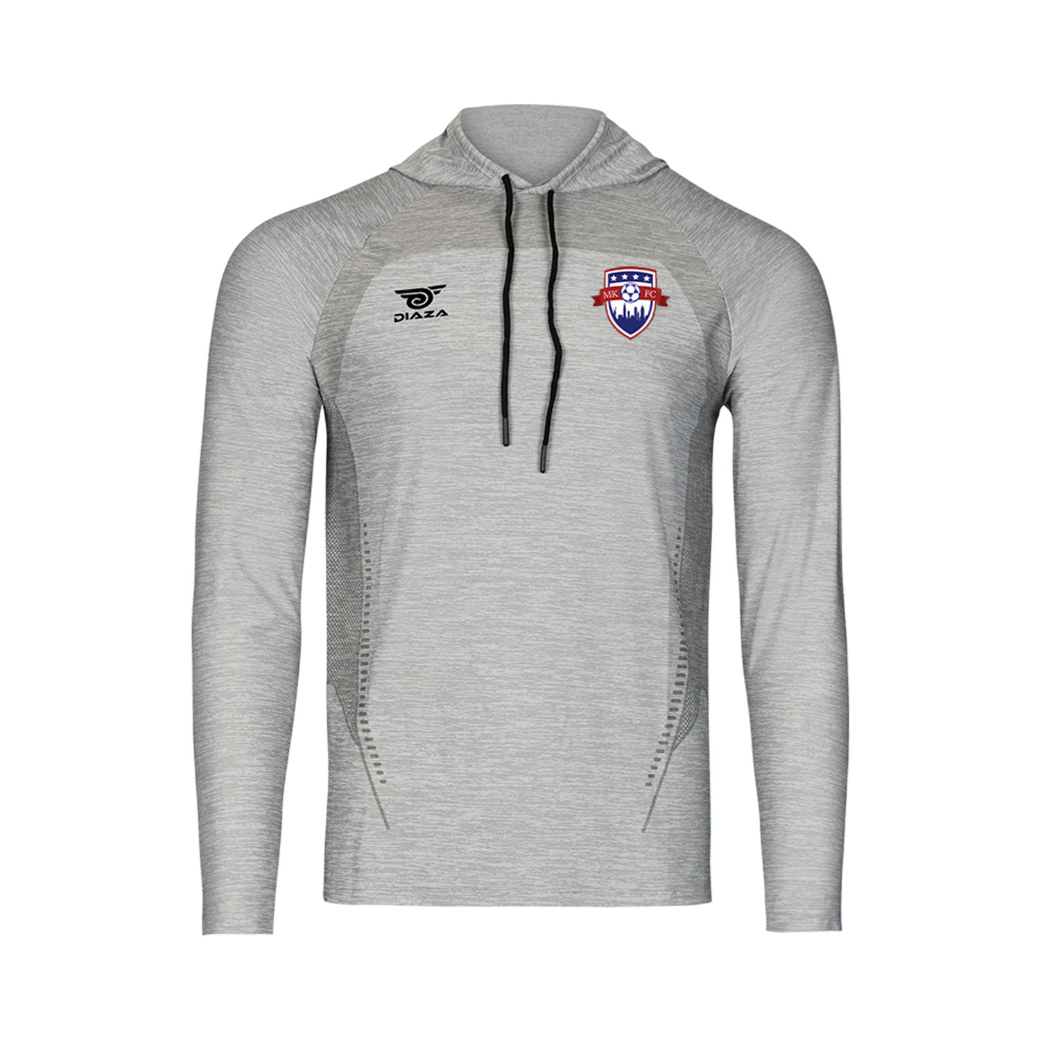 Men's Manhattan Kickers Suba Hooded Long Sleeve Sweatshirt - Comfortable Pullover for Casual Wear, Outdoor Activities & Street Style Fashion