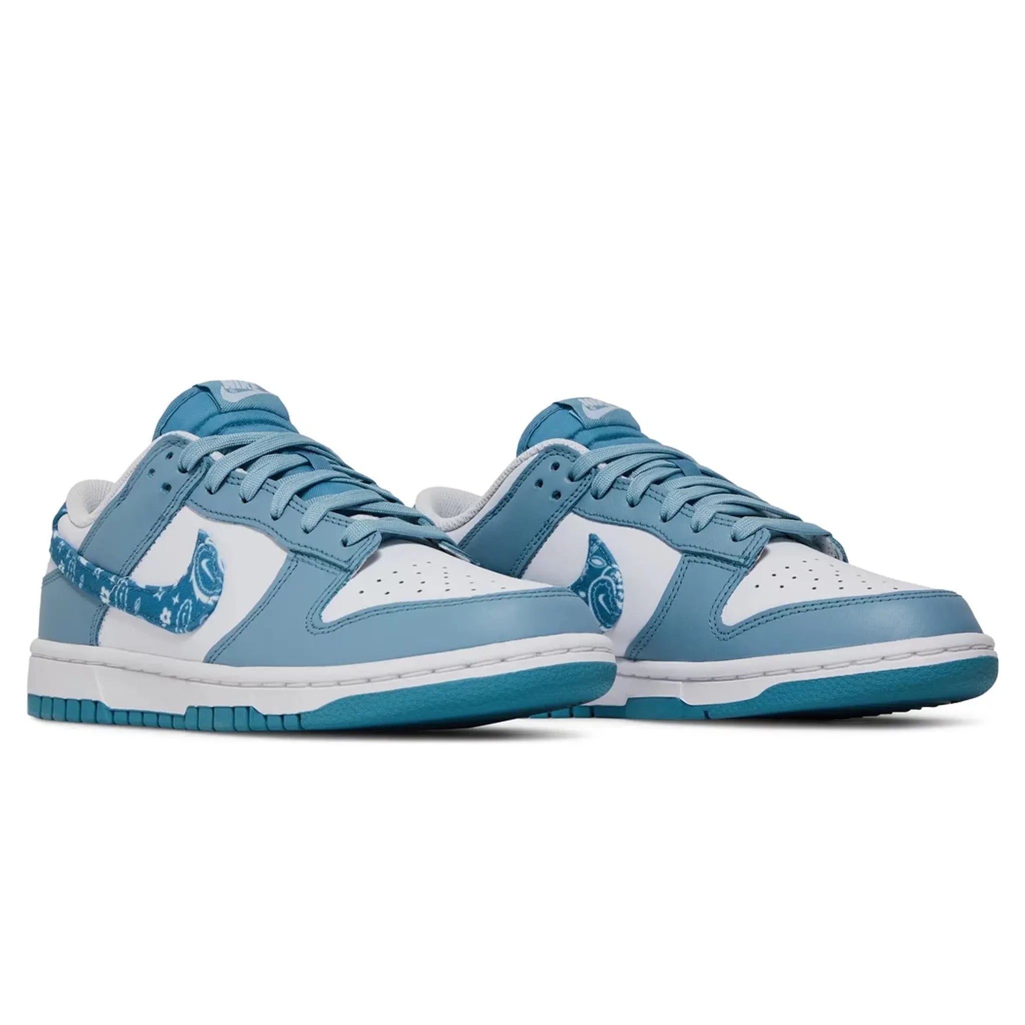 Nike Dunk Low Essential Paisley Pack Blue Women's Sneakers - Comfortable Casual Shoes for Running, Walking & Streetwear Fashion