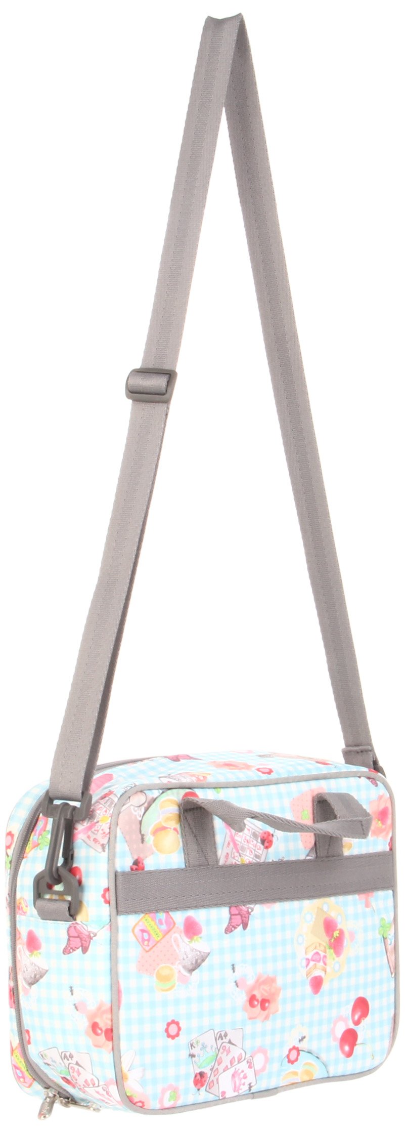 LeSportsac Insulated Lunch Box for Women & Men - Black Reusable Lunch Bag for Work, School, Picnics & Travel - BPA-Free, Leak-Proof & Easy to Clean