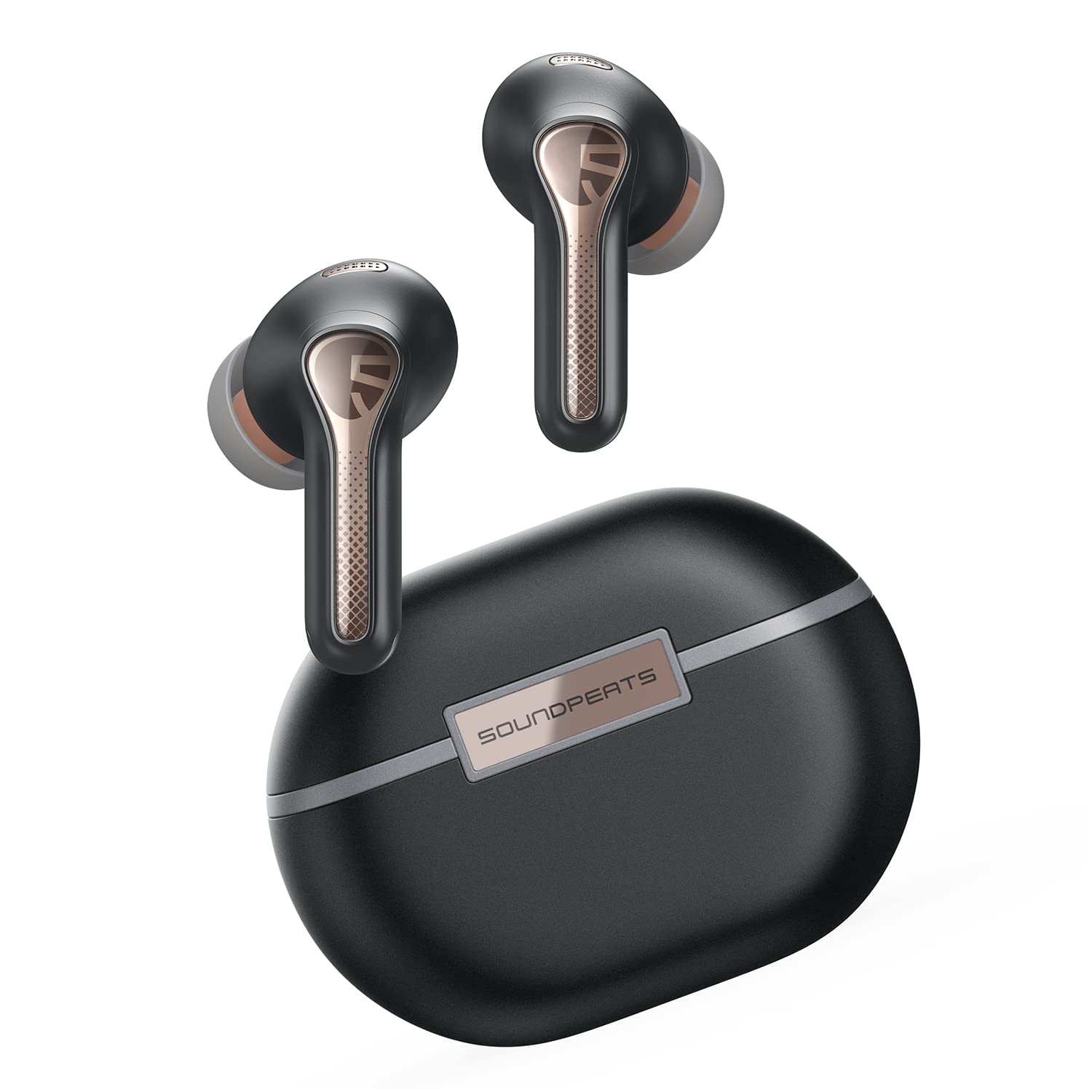 SoundPEATS Capsule3 Pro Wireless Earbuds Bluetooth 5.3 with LDAC, Hi-Res Audio & Hybrid ANC, 6-Mic Clear Calls, 52H Playtime - Perfect for Gym, Commuting & Travel