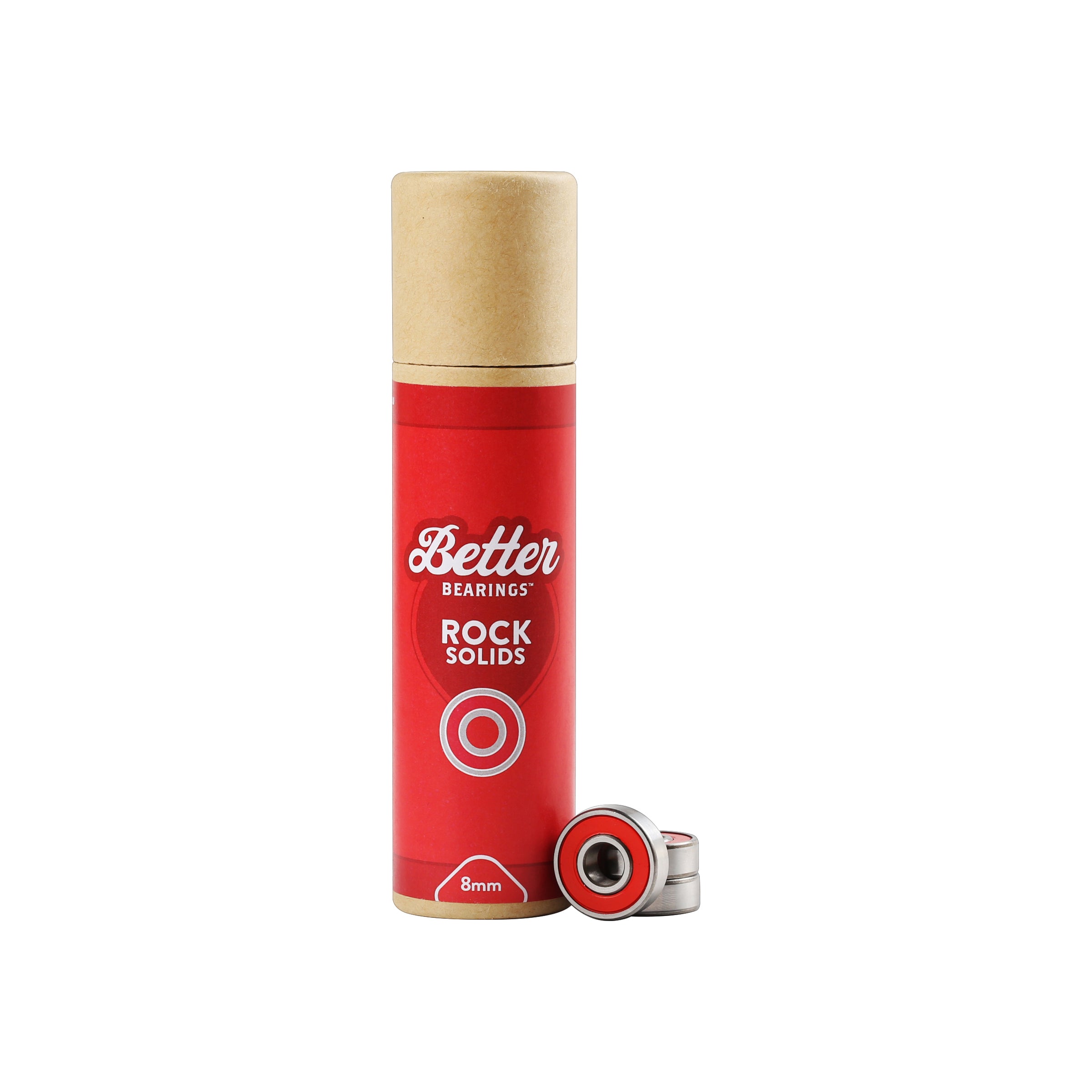 ROCK SOLIDS ABEC 7 Bearings (16 Pack) - High Performance Skateboard & Longboard Bearings for Smooth Riding
