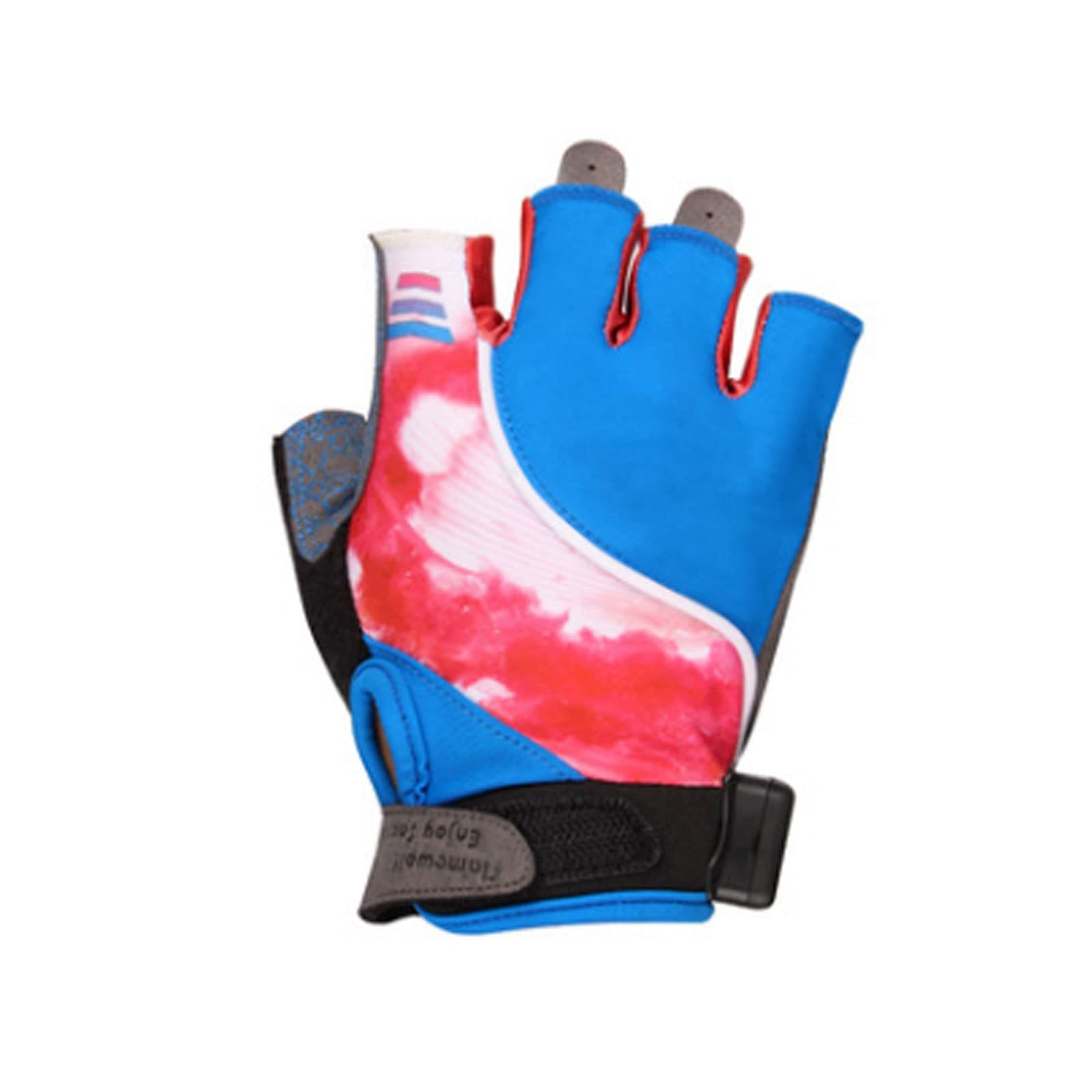 Breathable Half Finger Cycling Gloves - Shock Absorbing & Non-Slip Bike Gloves for Road Bikes & Outdoor Sports | Perfect for Long Distance Riding & Mountain Biking