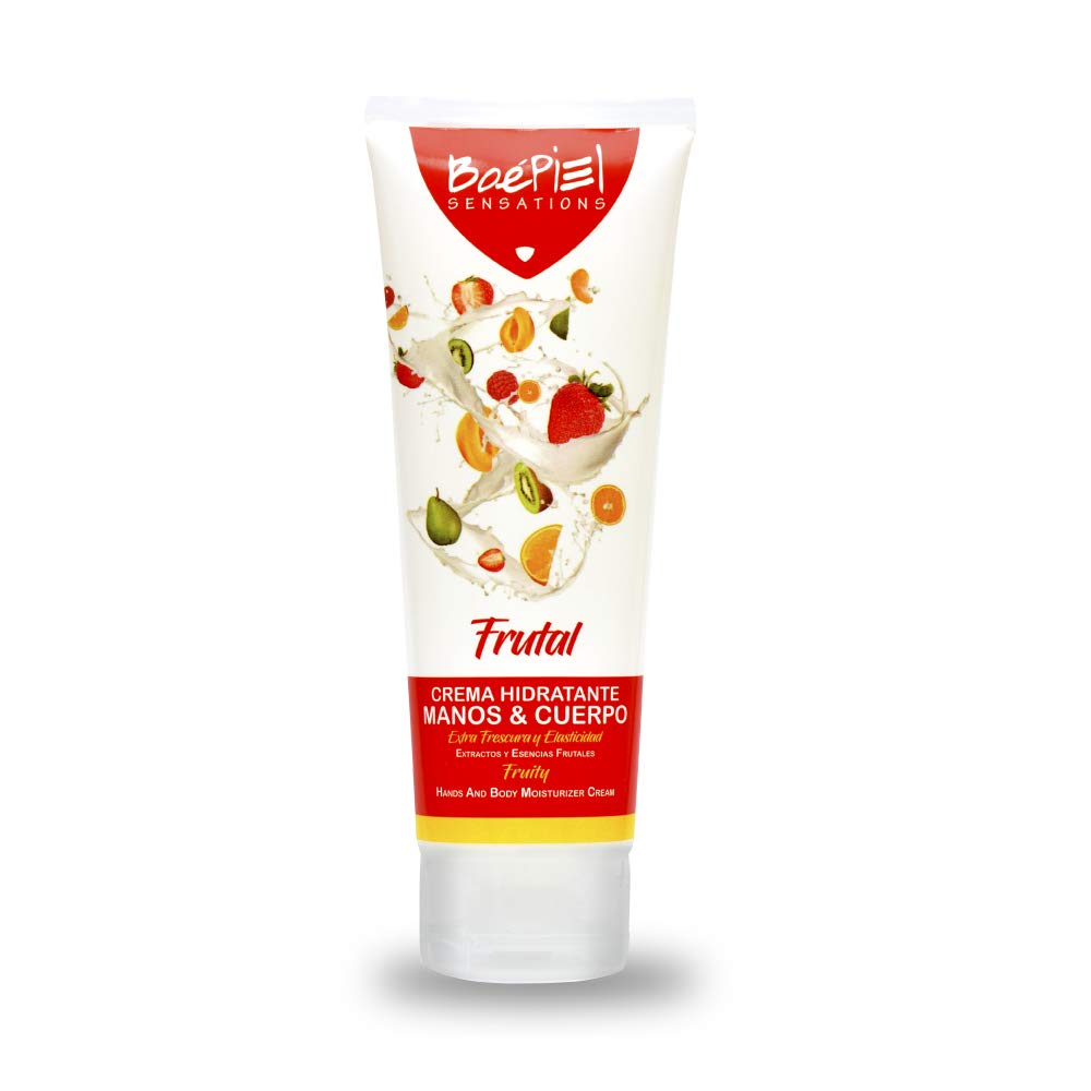 Boepiel Sensations Special Hands & Body Hydrating Cream - Fruity Scented Moisturizer for Dry Skin | Perfect for Daily Use, Spa Days & Gift Giving
