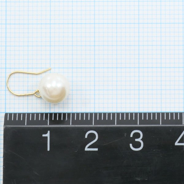 18K Yellow Gold Pearl Earrings for Women – Elegant & Timeless Pearl Jewelry – Perfect for Weddings, Parties & Special Occasions