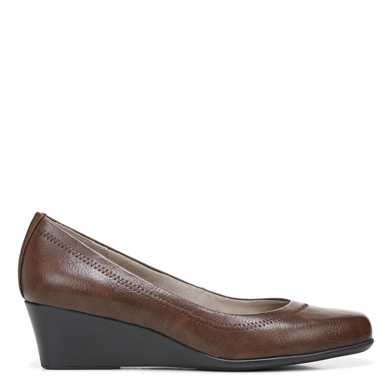 Lifestride Women's Groovy Comfortable Slip-On Loafers - Casual Walking Shoes for Women with Cushioned Insoles | Perfect for Office, Travel & Everyday Wear
