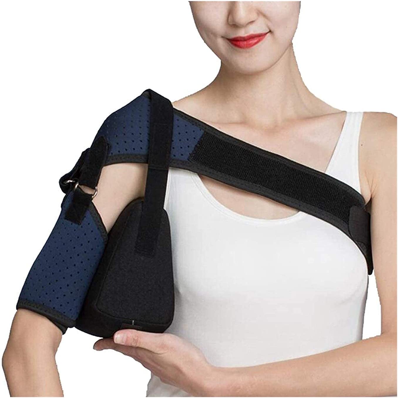 EFHJSUIR Medical Arm Sling & Shoulder Immobilizer - Rotator Cuff Support Brace with Comfortable Shoulder Pad for Men & Women - Ideal for Stroke Recovery, Hemiplegia Rehabilitation, Shoulder Subluxation & Dislocation - Perfect for Post-Surgery Support & Injury Recovery