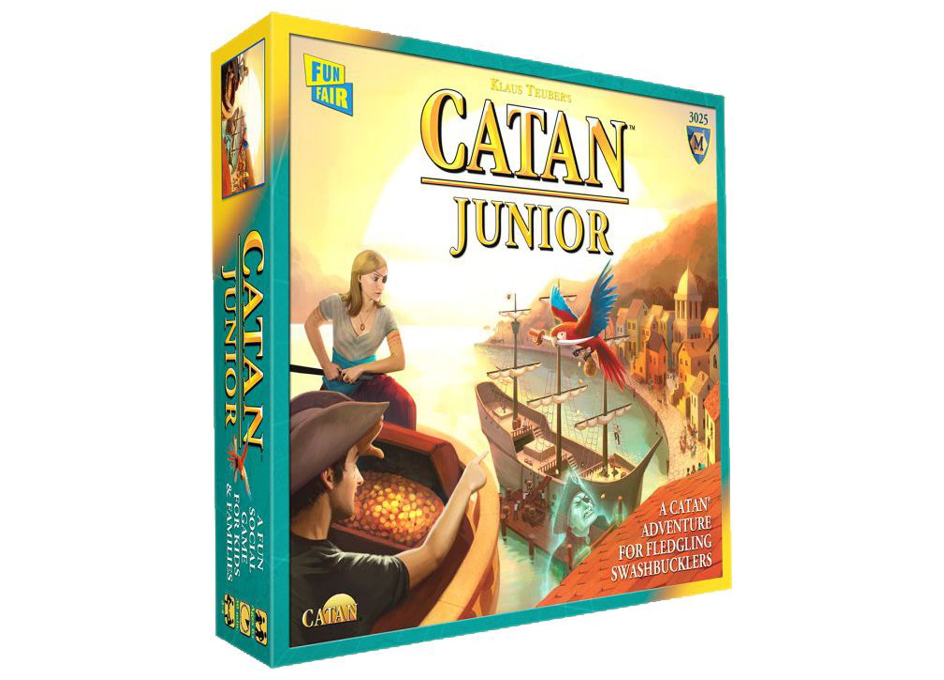 Catan Junior Pirate Themed Strategy Board Game for Kids Ages 6+ | Family Fun Adventure Game | Perfect for Family Game Nights and Birthday Parties